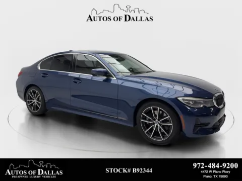 Blue 2021 BMW 3 Series 330i for sale in Plano, TX