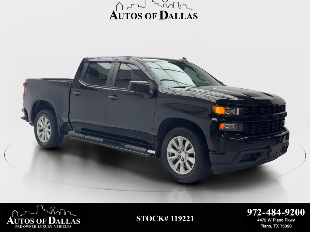Black 2022 Chevrolet Silverado 1500 LTD Custom for sale in Plano, TX