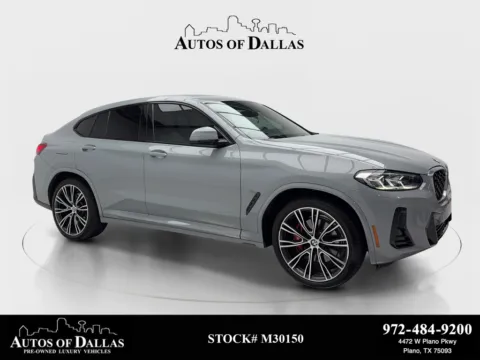 Gray 2022 BMW X4 xDrive30i for sale in Plano, TX