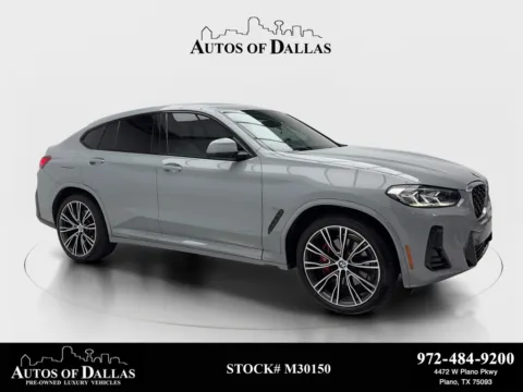 Gray 2022 BMW X4 xDrive30i for sale in Plano, TX