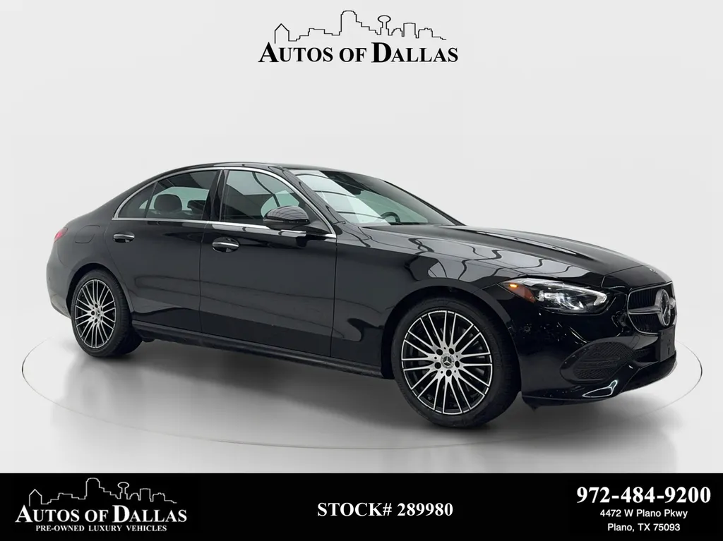 Black 2025 Mercedes-Benz C-Class C 300 for sale in Plano, TX