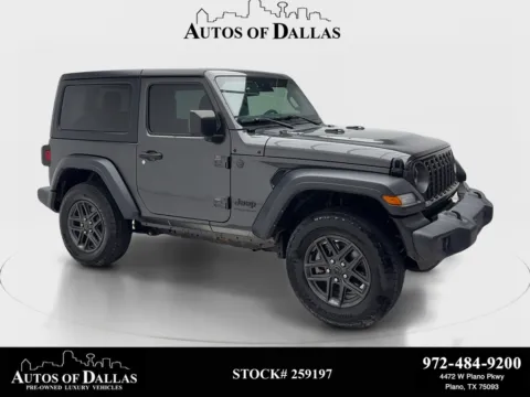 Gray 2024 Jeep Wrangler Sport S for sale in Plano, TX