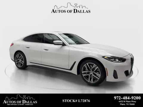 White 2022 BMW 4 Series 430i Gran Coupe for sale in Plano, TX
