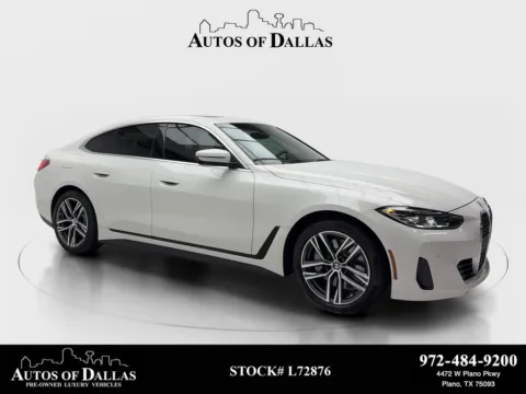 White 2022 BMW 4 Series 430i Gran Coupe for sale in Plano, TX