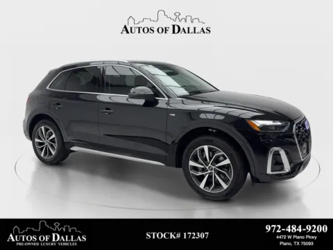 Black 2023 Audi Q5 45 S line Premium for sale in Plano, TX
