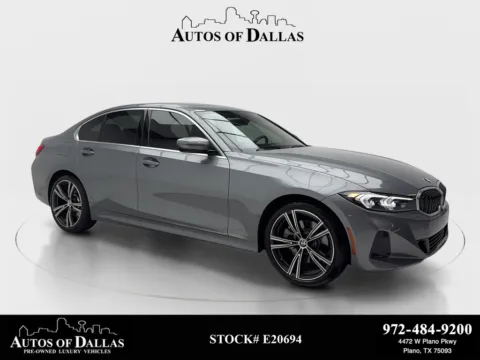 Gray 2024 BMW 3 Series 330i for sale in Plano, TX