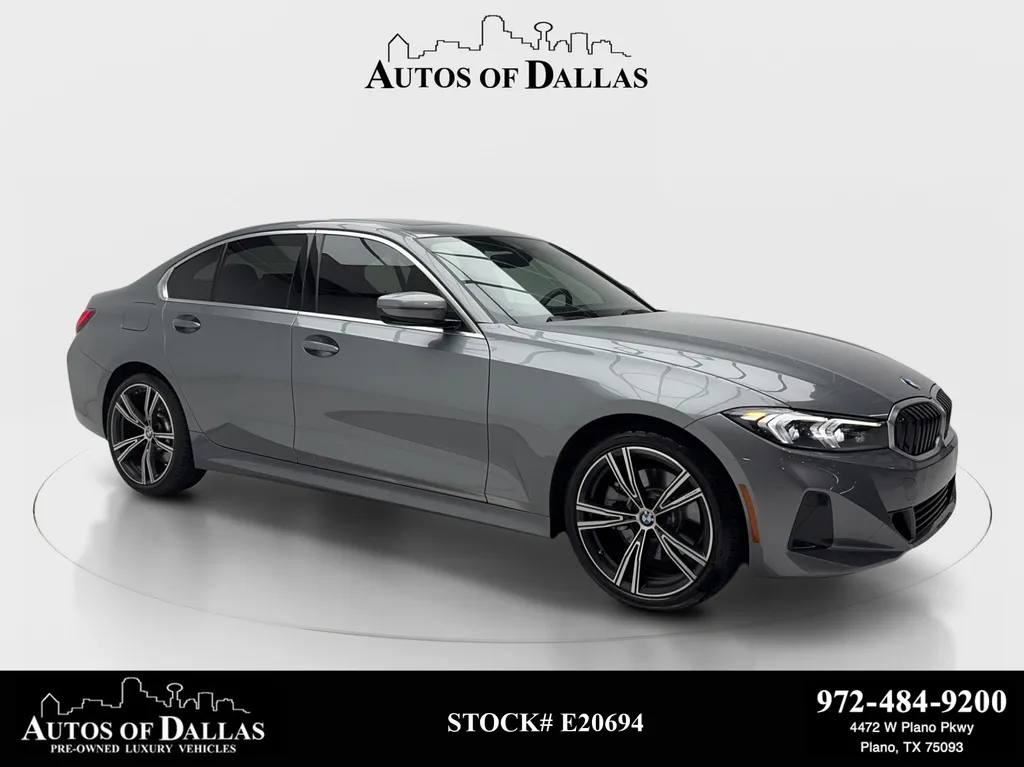 Gray 2024 BMW 3 Series 330i for sale in Plano, TX