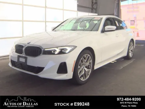 White 2025 BMW 3 Series 330i for sale in Plano, TX