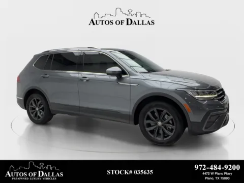 Gray 2022 Volkswagen Tiguan 2.0T SE for sale in Plano, TX