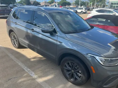 Gray 2022 Volkswagen Tiguan 2.0T SE for sale in Plano, TX