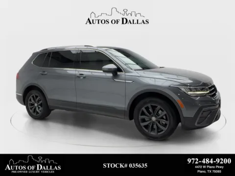 Gray 2022 Volkswagen Tiguan 2.0T SE for sale in Plano, TX