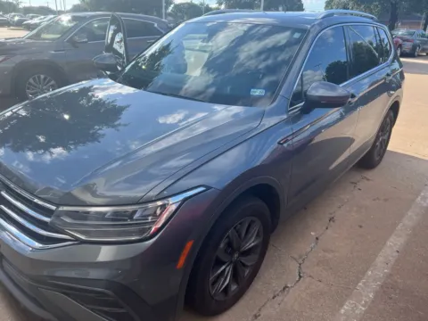 Gray 2022 Volkswagen Tiguan 2.0T SE for sale in Plano, TX