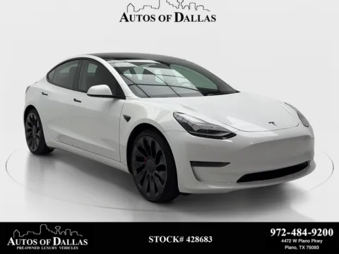 White 2023 Tesla Model 3 Performance for sale in Plano, TX