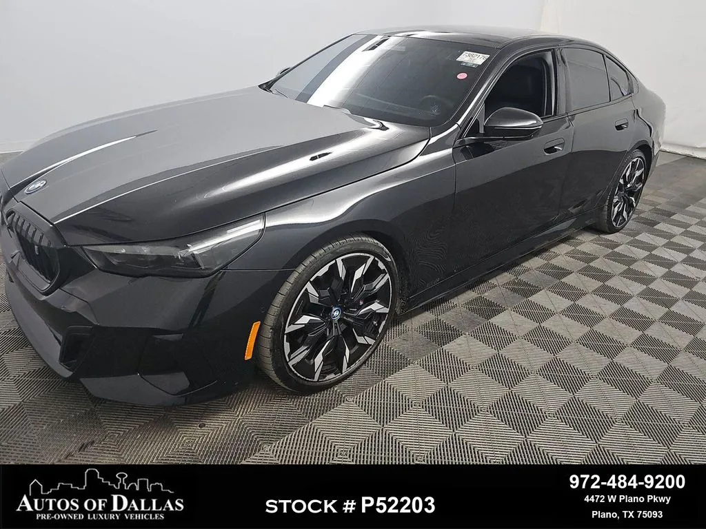 Black 2024 BMW i5 eDrive40 for sale in Plano, TX