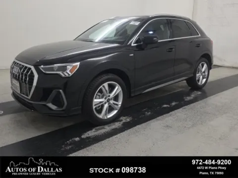 Black 2023 Audi Q3 Premium for sale in Plano, TX