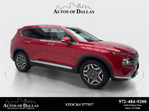 Red 2023 Hyundai Santa Fe Limited for sale in Plano, TX