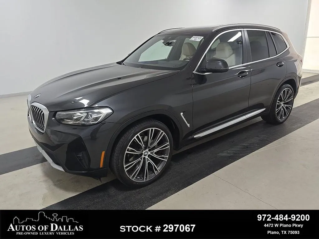 Gray 2024 BMW X3 sDrive30i for sale in Plano, TX