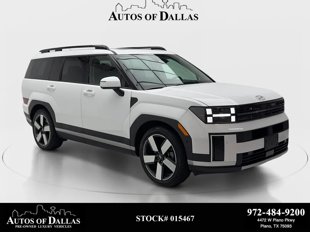 White 2024 Hyundai Santa Fe Limited for sale in Plano, TX