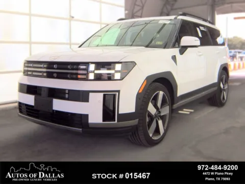 White 2024 Hyundai Santa Fe Limited for sale in Plano, TX
