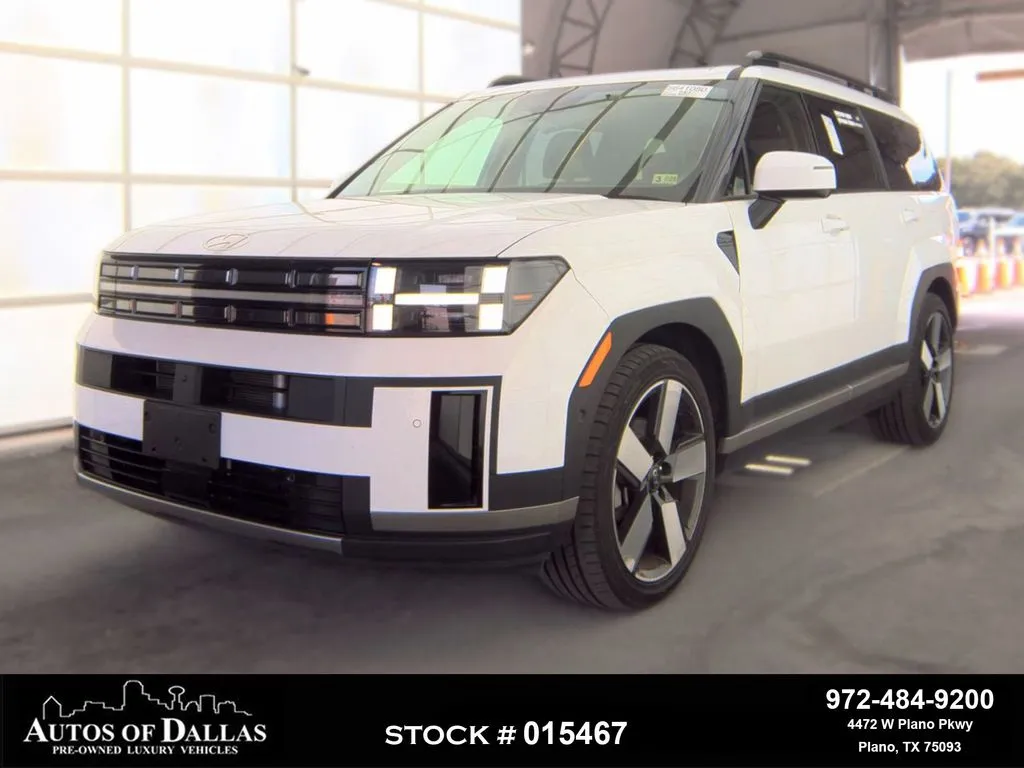 White 2024 Hyundai Santa Fe Limited for sale in Plano, TX