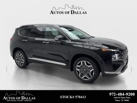 Black 2023 Hyundai Santa Fe Limited for sale in Plano, TX