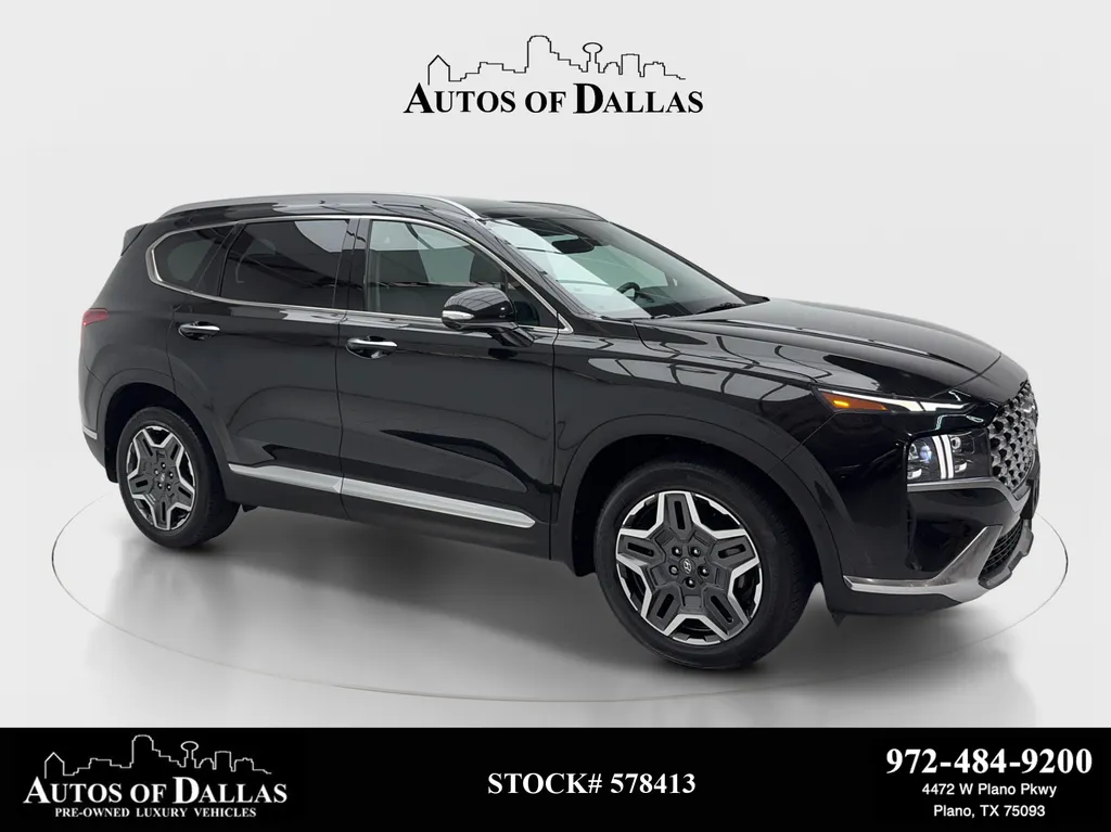Black 2023 Hyundai Santa Fe Limited for sale in Plano, TX