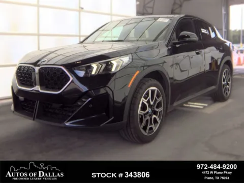 Black 2025 BMW X2 xDrive28i for sale in Plano, TX