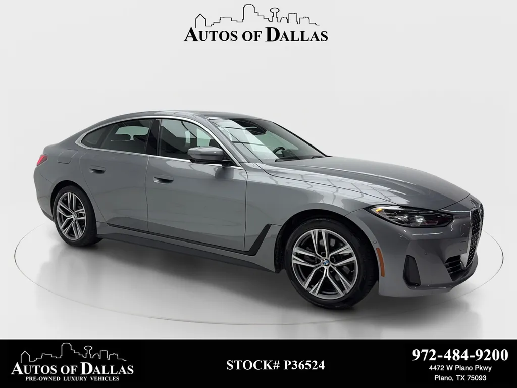 Gray 2023 BMW 4 Series 430i Gran Coupe for sale in Plano, TX