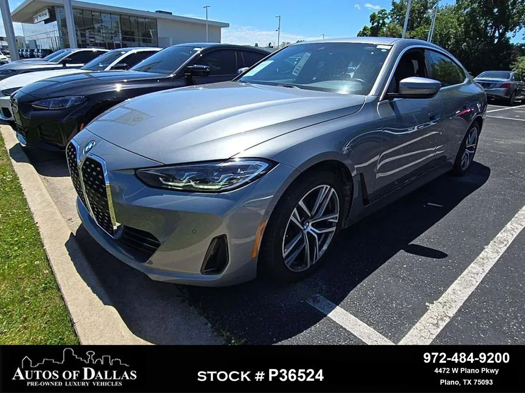 Gray 2023 BMW 4 Series 430i Gran Coupe for sale in Plano, TX