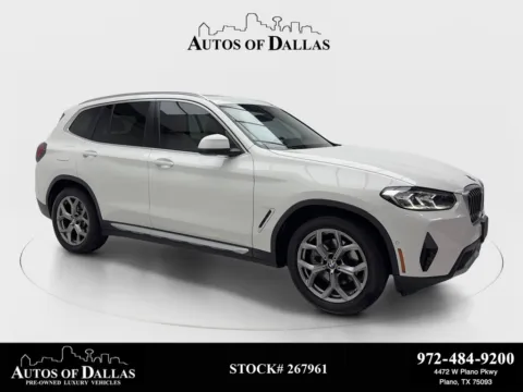 White 2024 BMW X3 sDrive30i for sale in Plano, TX