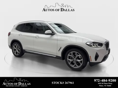 White 2024 BMW X3 sDrive30i for sale in Plano, TX
