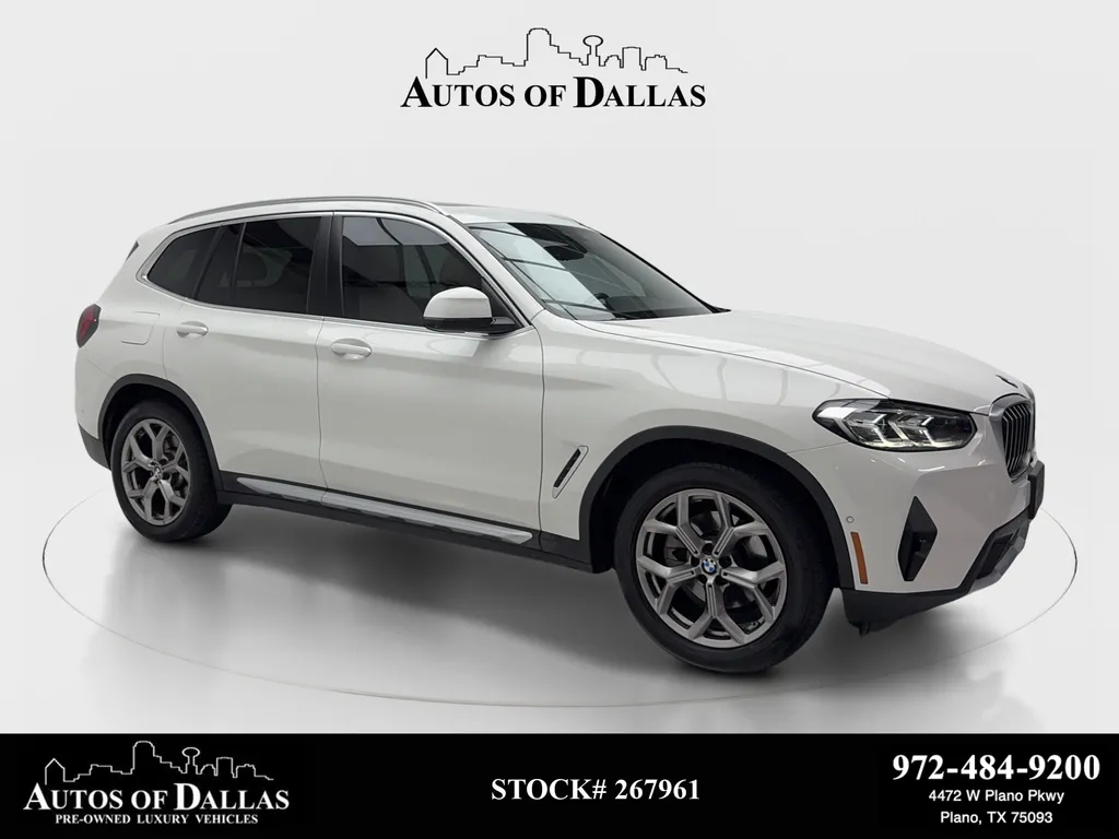 White 2024 BMW X3 sDrive30i for sale in Plano, TX