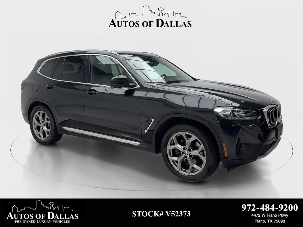Black 2024 BMW X3 sDrive30i for sale in Plano, TX