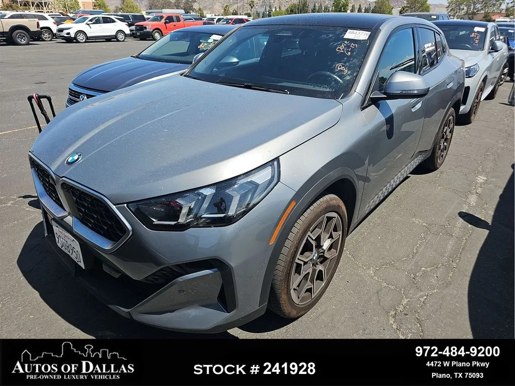 Gray 2025 BMW X2 xDrive28i for sale in Plano, TX