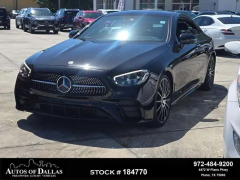 Black 2022 Mercedes-Benz E-Class E 450 for sale in Plano, TX