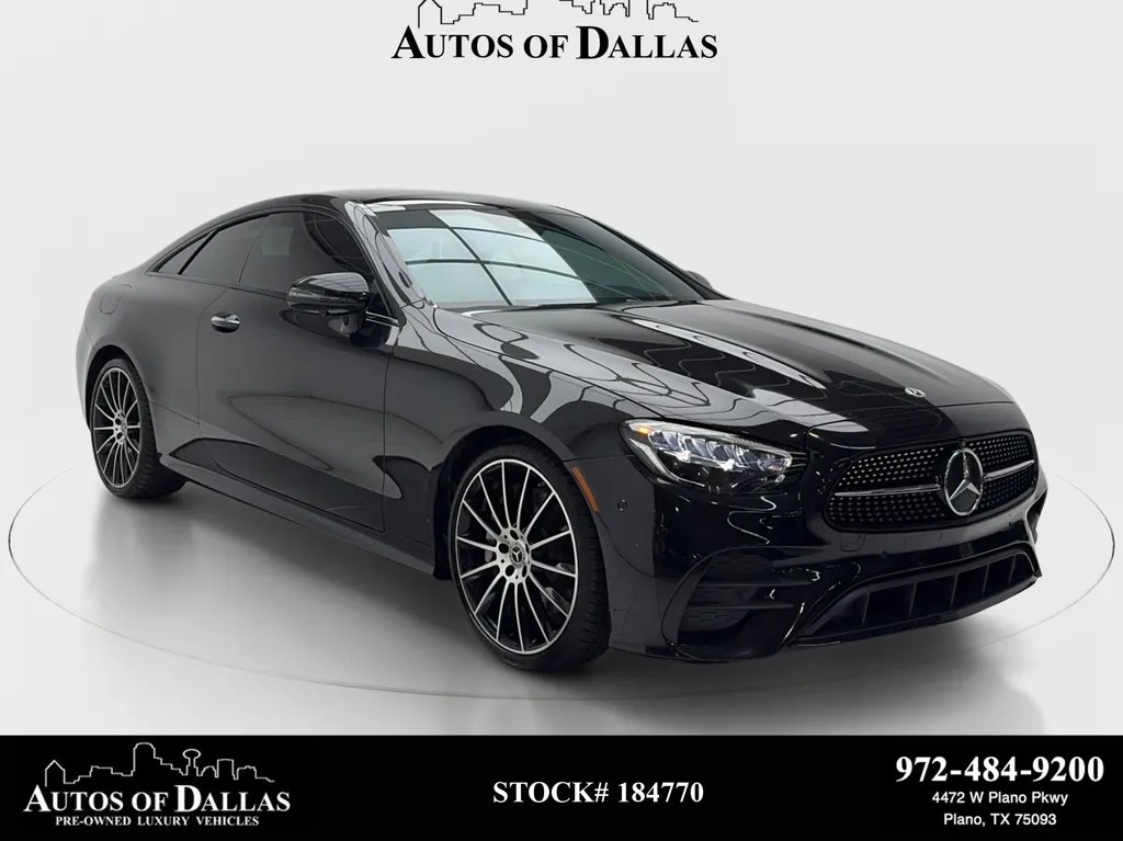 Black 2022 Mercedes-Benz E-Class E 450 for sale in Plano, TX
