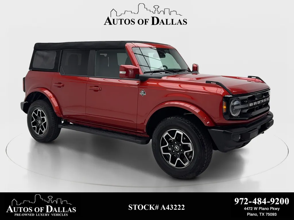 Red 2024 Ford Bronco Outer Banks for sale in Plano, TX