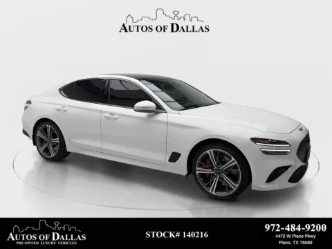 White 2024 Genesis G70 3.3T Sport Advanced for sale in Plano, TX