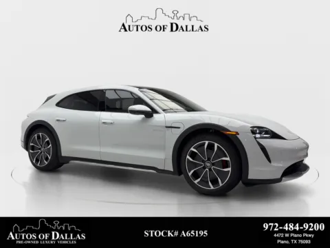 White 2024 Porsche Taycan Cross Turismo 4S for sale in Plano, TX