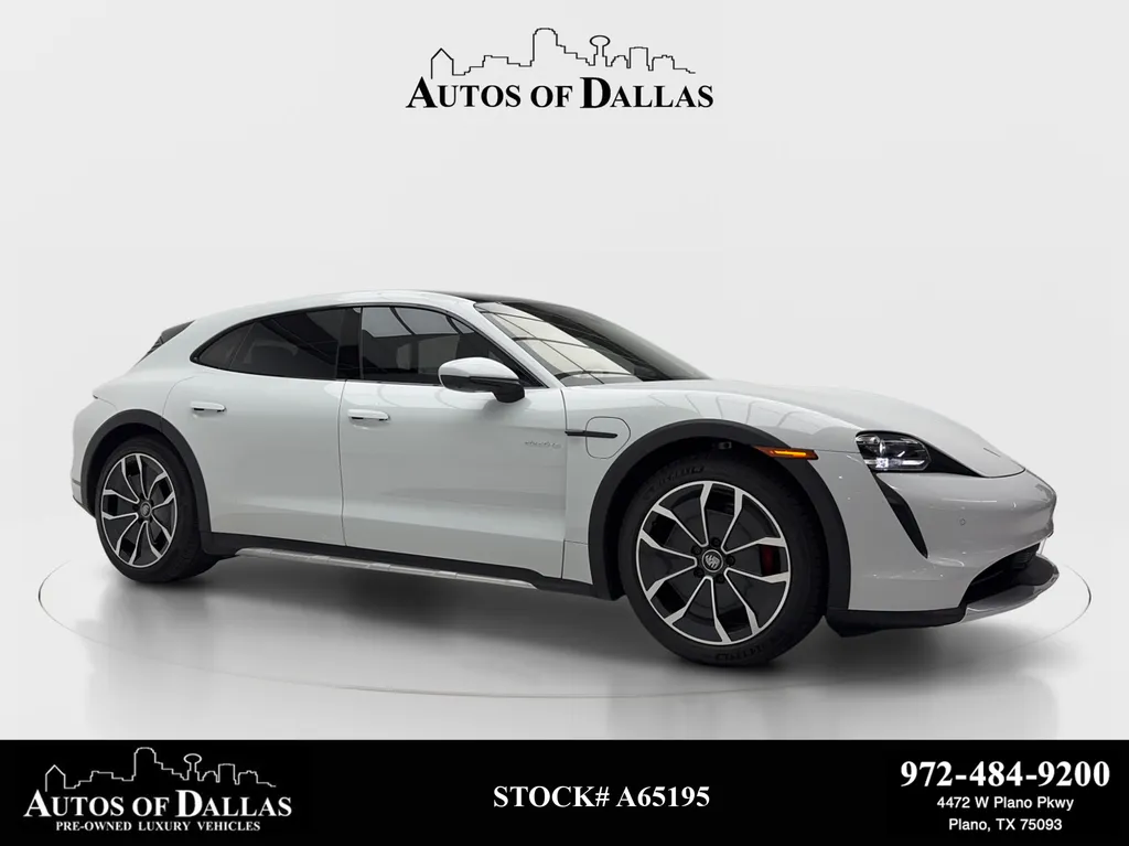 White 2024 Porsche Taycan Cross Turismo 4S for sale in Plano, TX