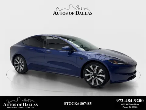 Blue 2024 Tesla Model 3 Long Range for sale in Plano, TX