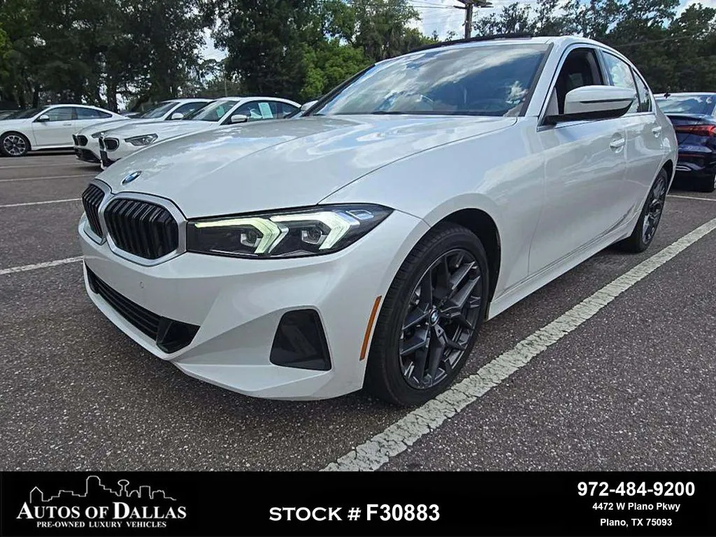 White 2025 BMW 3 Series 330i for sale in Plano, TX