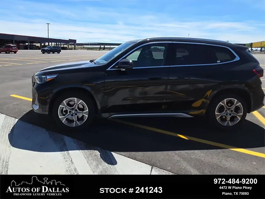 Black 2025 BMW X1 xDrive28i for sale in Plano, TX