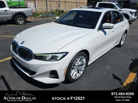White 2025 BMW 3 Series 330i for sale in Plano, TX