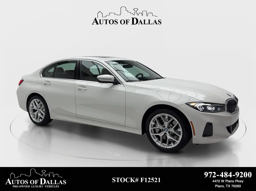 White 2025 BMW 3 Series 330i for sale in Plano, TX