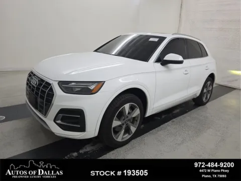 White 2023 Audi Q5 40 Premium for sale in Plano, TX