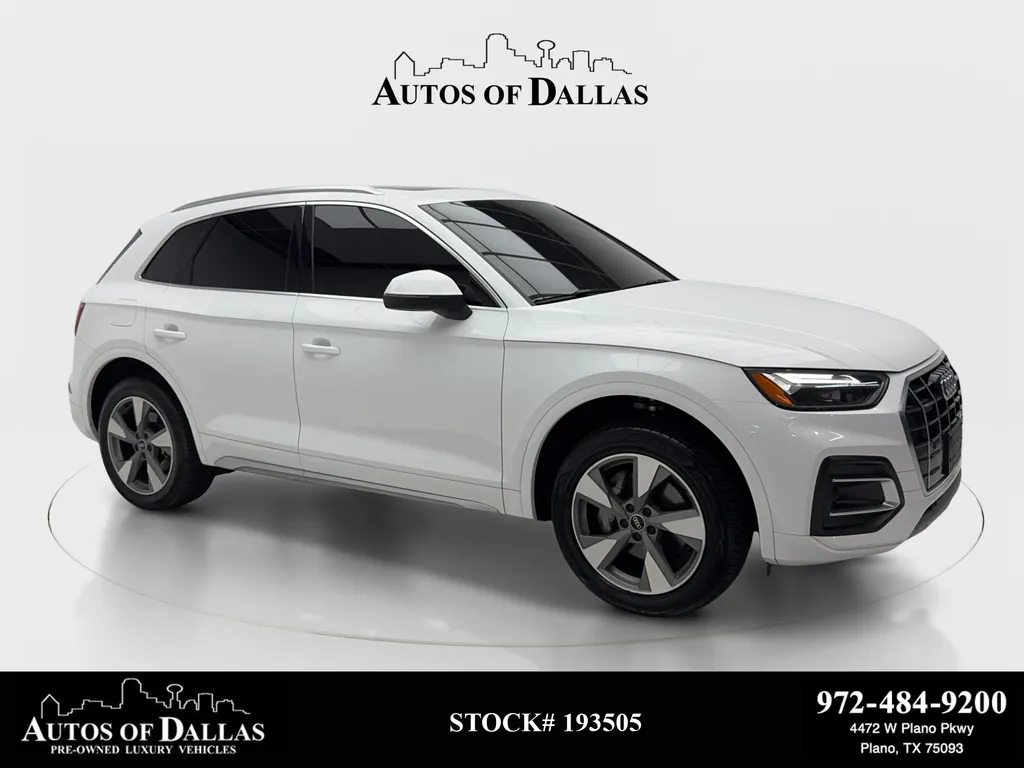 White 2023 Audi Q5 40 Premium for sale in Plano, TX