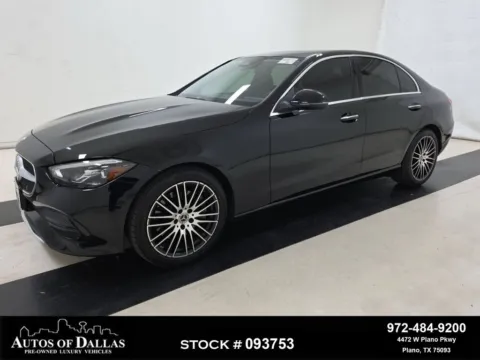 Black 2023 Mercedes-Benz C-Class C 300 for sale in Plano, TX