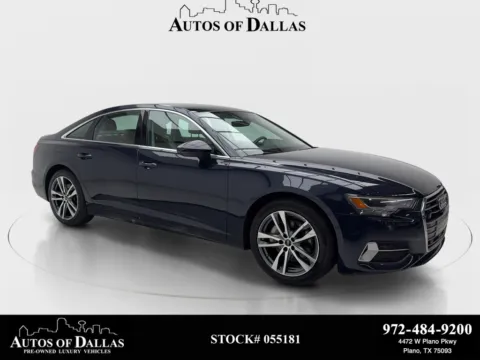 Blue 2023 Audi A6 quattro Premium 45 TFSI for sale in Plano, TX