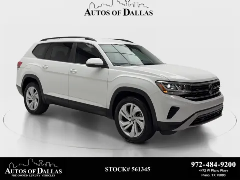 Photos of 2021 Volkswagen Atlas 3.6L V6 SE w/Technology for sale in Plano, TX at Autos of Dallas - Plano